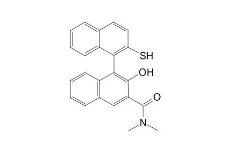 2-Hydroxy-2'-mercapto-[1,1']binaphthalenyl-3-carboxylic acid dimethylamide