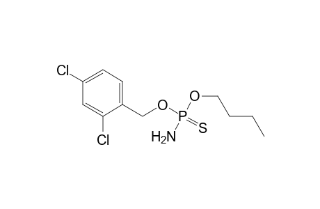 O-butyl-O-(2,4,-dichlorophenyl)methylphosphoramidothioate