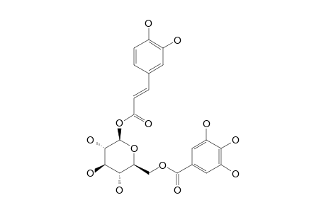 1'-O-CAFFEOYL-6'-O-GALLOYL-BETA-D-GLUCOPYRANOSIDE