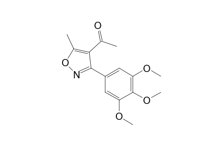 1-[5-methyl-3-(3,4,5-trimethoxyphenyl)-4-isoxazolyl]ethanone