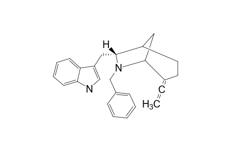 ENDO-6-BENZYL-7-(3'-INDOYLMETHYL)-4-VINYLIDENE-6-AZABICYCLO-[3.2.1]-OCTANE