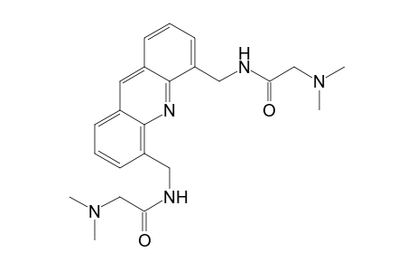 N,N'-[4,5-Acridindiylbis(methylene)]bis(2-dimethylaminoacetamide)