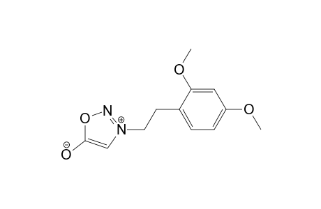 1,2,3-Oxadiazolium, 3-[2-(2,4-dimethoxyphenyl)ethyl]-5-hydroxy-, hydroxide, inner salt