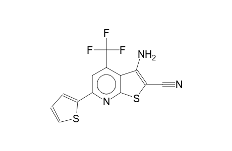 3-Amino-6-(2-thienyl)-4-(trifluoromethyl)thieno[2,3-b]pyridine-2-carbonitrile