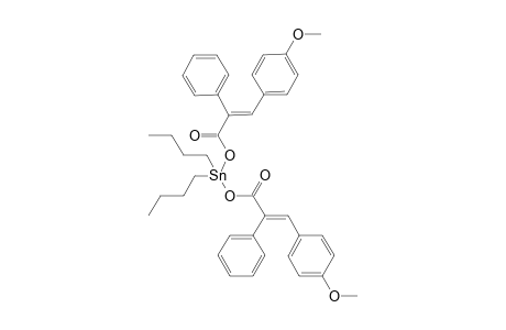 (2E,2'E)-dibutylstannanediyl bis(3-(4-methoxyphenyl)-2-phenylacrylate)