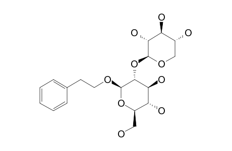 2-PHENYLETHYL-O-BETA-D-XYLOPYRANOSYL-(1->2)-BETA-D-GLUCOPYRANOSIDE