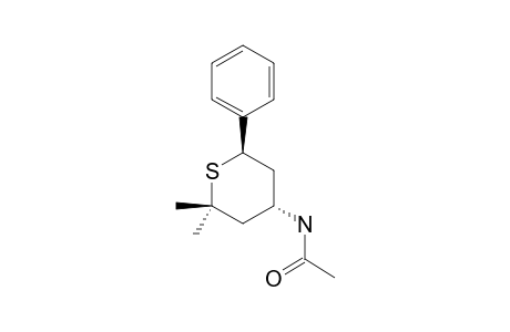 CIS-2,2-DIMETHYL-6-PHENYL-R-4-(N-ACETYL)-AMINOTHIANE