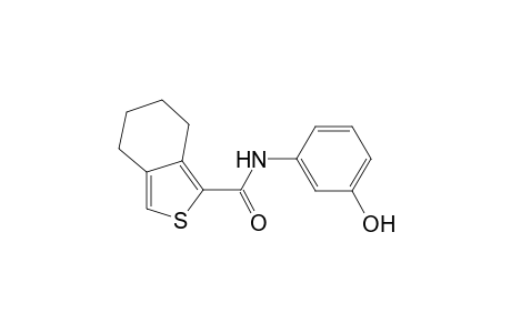 4,5,6,7-Tetrahydro-benzo[c]thiophene-1-carboxylic acid (3-hydroxy-phenyl)-amide