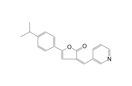 2(3H)-furanone, 5-[4-(1-methylethyl)phenyl]-3-(3-pyridinylmethylene)-,(3Z)-
