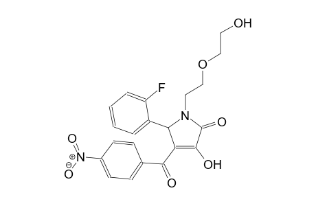 5-(2-fluorophenyl)-3-hydroxy-1-[2-(2-hydroxyethoxy)ethyl]-4-(4-nitrobenzoyl)-1,5-dihydro-2H-pyrrol-2-one
