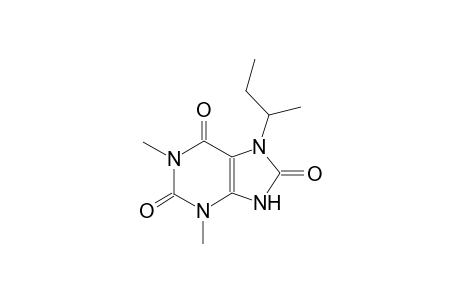 1H-purine-2,6,8(3H)-trione, 7,9-dihydro-1,3-dimethyl-7-(1-methylpropyl)-