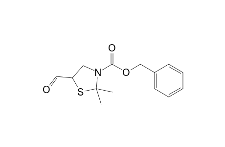 (phenylmethyl) 5-methanoyl-2,2-dimethyl-1,3-thiazolidine-3-carboxylate