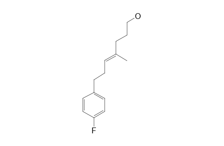 (E)-7-(4-Fluorophenyl)-4-methylhept-4-en-1-ol