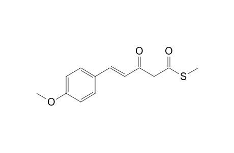 S-Methyl 3-oxo-5-(p-methoxyphenyl)-4-pentenethioate