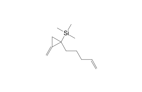 Trimethyl[2-methylene-1-(4-pentenyl)cyclopropyl]silane