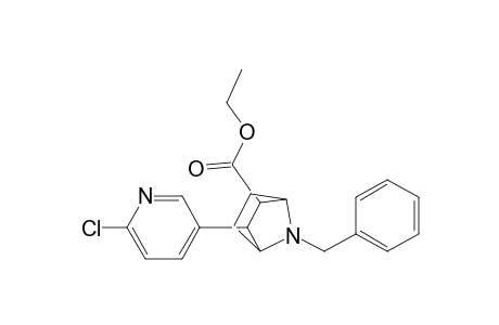 7-Benzyl-2-endo-(6-chloro-3-pyridyl)-3-endo-carbethoxy-7-azabicyclo[2.2.1]heptane