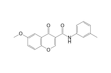 N-(3-Methylphenyl)-6-methoxychromone-3-carboxamide