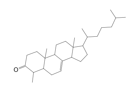 4-Methylcholest-7-en-3-one