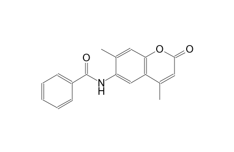 N-(4,7-dimethyl-2-oxo-2H-chromen-6-yl)benzamide