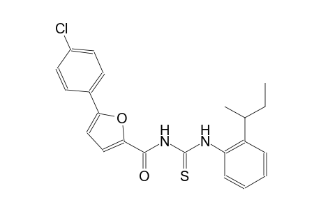 N-(2-sec-butylphenyl)-N'-[5-(4-chlorophenyl)-2-furoyl]thiourea