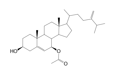 7.beta.-Acetoxy-3-desulfonylannaster-3.beta.-ol