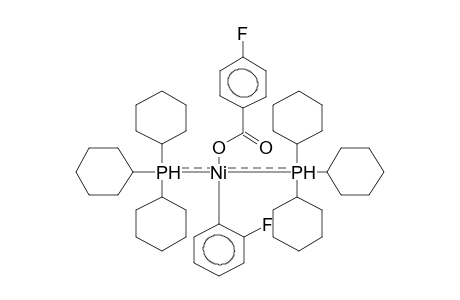 TRANS-ORTHO-FLUOROPHENYLBIS(TRICYCLOHEXYLPHOSPHINE)PARA-FLUOROBENZOYLOXYNICKEL