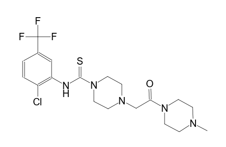 1-piperazinecarbothioamide, N-[2-chloro-5-(trifluoromethyl)phenyl]-4-[2-(4-methyl-1-piperazinyl)-2-oxoethyl]-