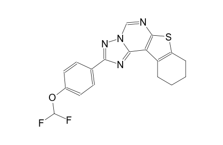 difluoromethyl 4-(8,9,10,11-tetrahydro[1]benzothieno[3,2-e][1,2,4]triazolo[1,5-c]pyrimidin-2-yl)phenyl ether