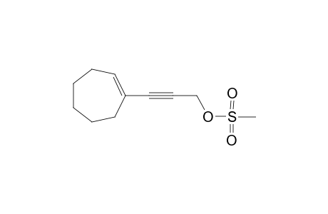 3-(CYCLOHEPT-1-ENYL)-PROPARGYL-MESYLATE