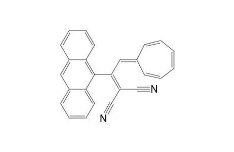 [1-(9-anthryl)-2-(2,4,6-cycloheptatrien-1-ylidene)ethylidene]propanedinitrile