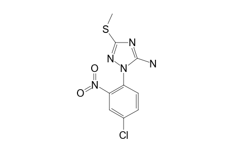 5-AMINO-3-METHYLTHIO-1-(2-NITRO-4-CHLOROPHENYL)-1H-1,2,4-TRIAZOLE