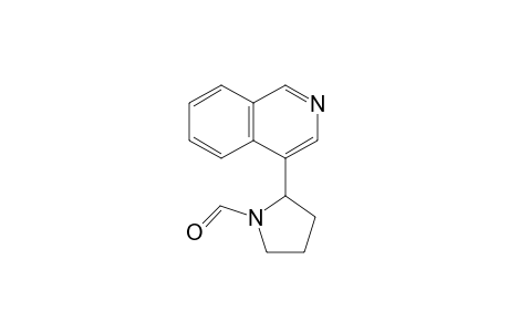 4-(N-Formylpyrrolidin-2'-yl)-isoquinoline