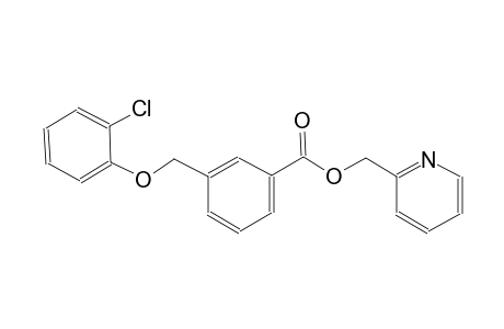 2-pyridinylmethyl 3-[(2-chlorophenoxy)methyl]benzoate