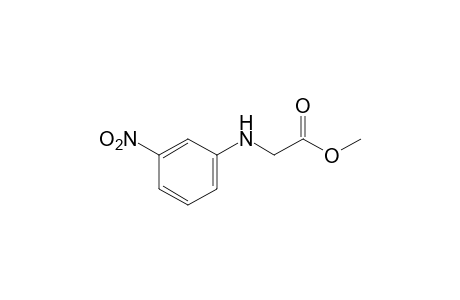 N-(m-nitrophenyl)glycine, methyl ester