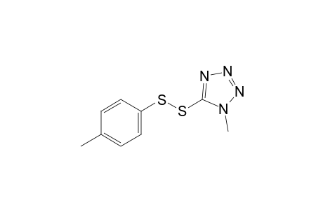 1-methyl-5-(p-tolyldithio)-1H-tetrazole