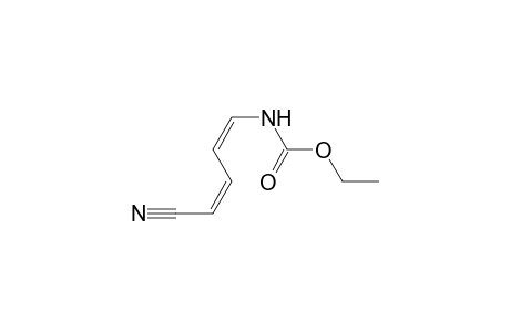 Carbamic acid, (4-cyano-1,3-butadienyl)-, ethyl ester, (Z,Z)-