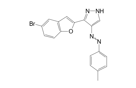 [3-(5-bromobenzofuran-2-yl)-1H-pyrazol-4-yl]-(p-tolyl)diazene