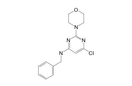 N-BENZYL-6-CHLORO-2-MORPHOLIN-4-YL-PYRIMIDIN-4-AMINE