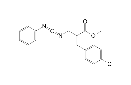 Methyl 3-(4-Chlorophenyl)-2-({[(phenylimino)methylene]amino}methyl)acrylate