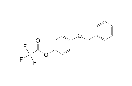 Trifluoroacetic acid, 4-benzyloxyphenyl ester