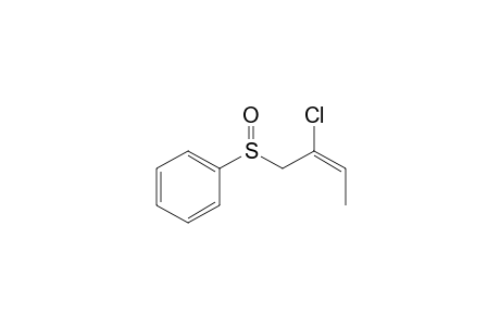 [(E)-2-chloranylbut-2-enyl]sulfinylbenzene