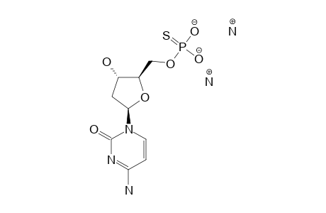 2'-DEOXYCYTIDIN-5'-YL_PHOSPHOROTHIOATE_AMMONIUM_SALT