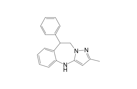 2-Methyl-9-phenyl-9,10-dihydro-4H-pyrazolo[5,1-b]-(1,3)-benzodiazepine