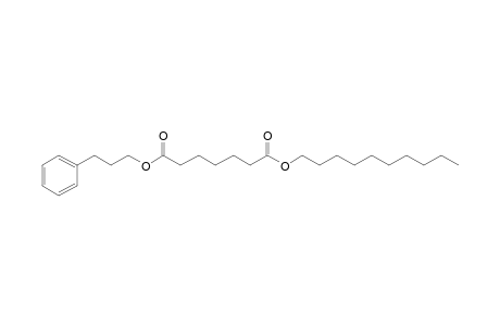 Pimelic acid, decyl 3-phenylpropyl ester