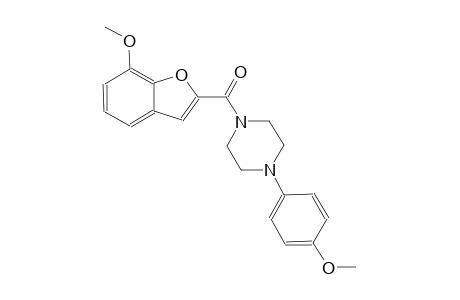 piperazine, 1-[(7-methoxy-2-benzofuranyl)carbonyl]-4-(4-methoxyphenyl)-