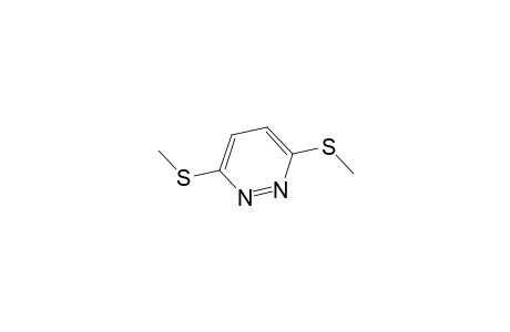 3,6-Bis(methylsulfanyl)pyridazine