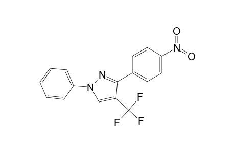 3-(4-nitrophenyl)-1-phenyl-4-(trifluoromethyl)pyrazole