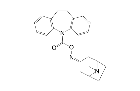 5H-Dibenzo[b,f]azepine-5-carboxylic acid, 10,11-dihydro-, 8-methyl-8-azabicyclo[3.2.1]oct-3-ylidenamino ester
