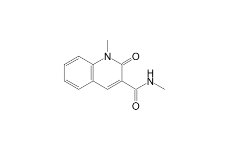 1,2-Dihydro-2-oxo-1-methyl-3-quinoline-N-methylcarboxamide