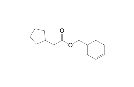 Cyclohex-3-en-1-ylmethyl 2-cyclopentylacetate